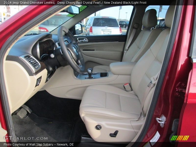 Deep Cherry Red Crystal Pearl / New Zealand Black/Light Frost 2014 Jeep Grand Cherokee Limited