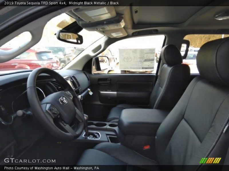 Midnight Black Metallic / Black 2019 Toyota Sequoia TRD Sport 4x4