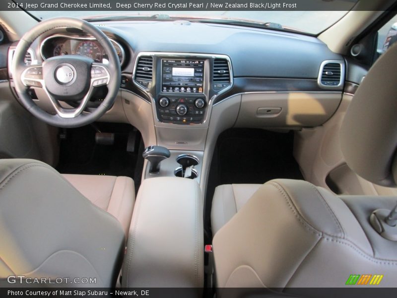 Deep Cherry Red Crystal Pearl / New Zealand Black/Light Frost 2014 Jeep Grand Cherokee Limited