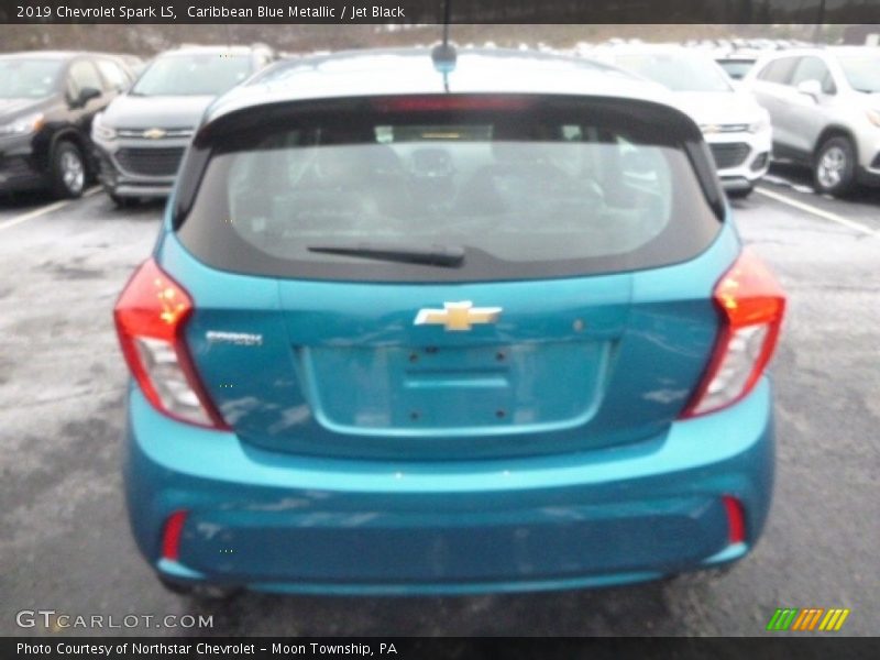 Caribbean Blue Metallic / Jet Black 2019 Chevrolet Spark LS