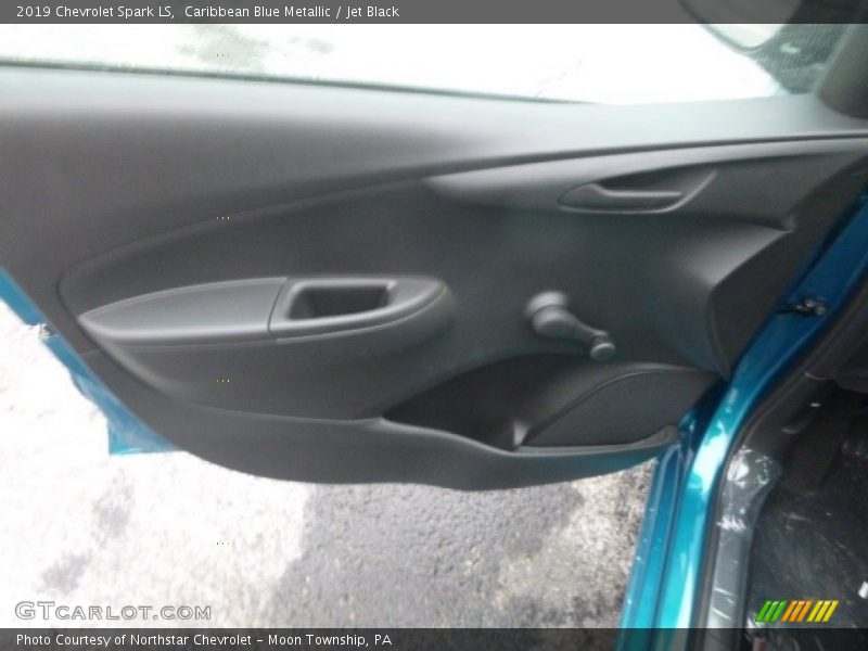 Caribbean Blue Metallic / Jet Black 2019 Chevrolet Spark LS