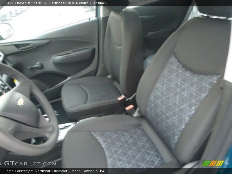 Caribbean Blue Metallic / Jet Black 2019 Chevrolet Spark LS