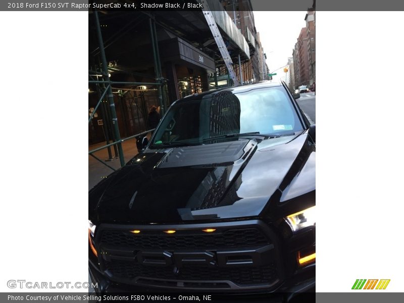 Shadow Black / Black 2018 Ford F150 SVT Raptor SuperCab 4x4