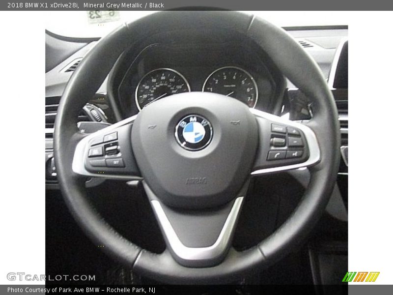 Mineral Grey Metallic / Black 2018 BMW X1 xDrive28i