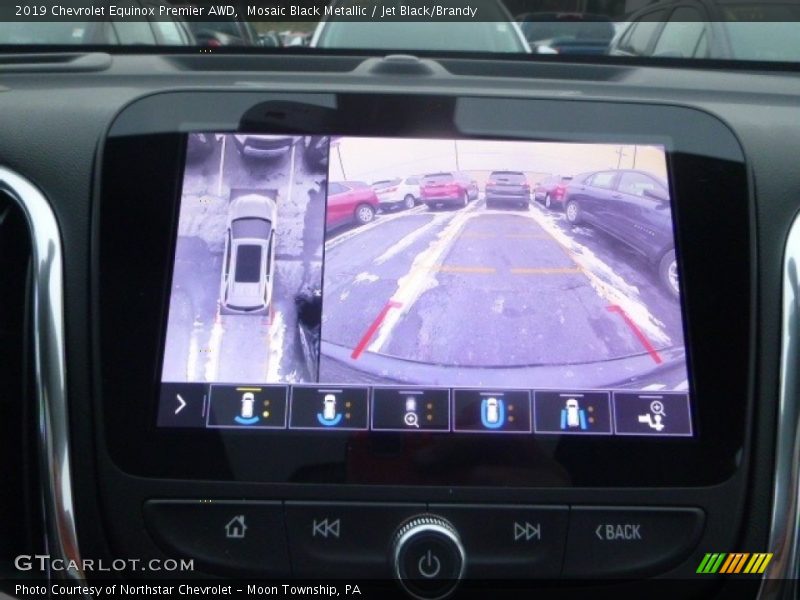 Mosaic Black Metallic / Jet Black/Brandy 2019 Chevrolet Equinox Premier AWD