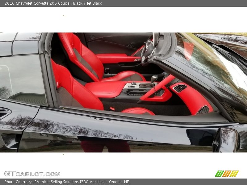Black / Jet Black 2016 Chevrolet Corvette Z06 Coupe