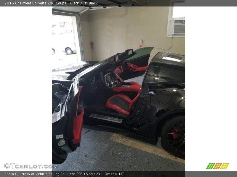 Black / Jet Black 2016 Chevrolet Corvette Z06 Coupe