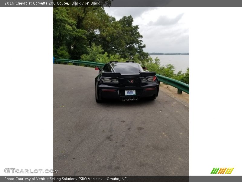 Black / Jet Black 2016 Chevrolet Corvette Z06 Coupe