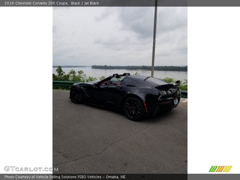 Black / Jet Black 2016 Chevrolet Corvette Z06 Coupe