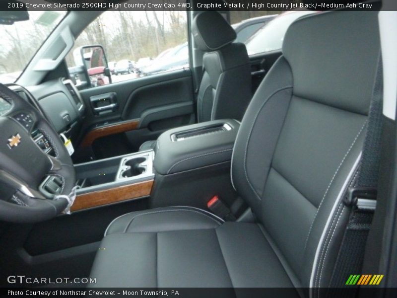 Graphite Metallic / High Country Jet Black/­Medium Ash Gray 2019 Chevrolet Silverado 2500HD High Country Crew Cab 4WD