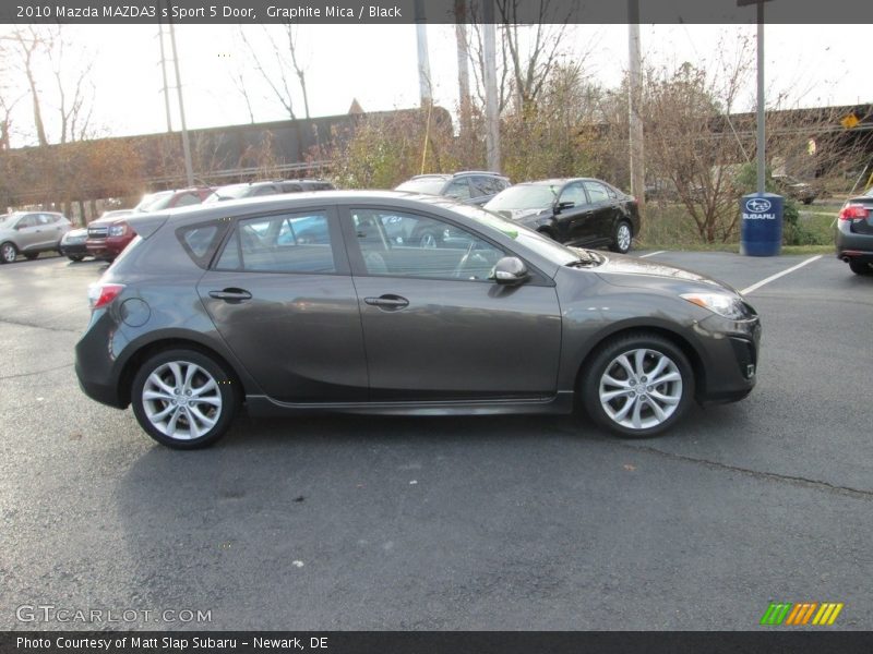 Graphite Mica / Black 2010 Mazda MAZDA3 s Sport 5 Door