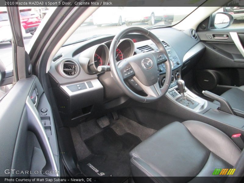 Graphite Mica / Black 2010 Mazda MAZDA3 s Sport 5 Door