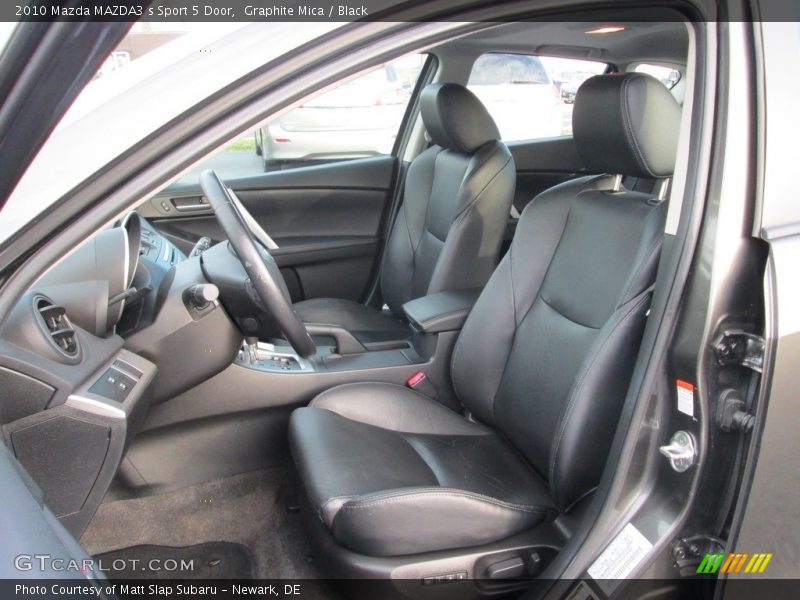 Graphite Mica / Black 2010 Mazda MAZDA3 s Sport 5 Door