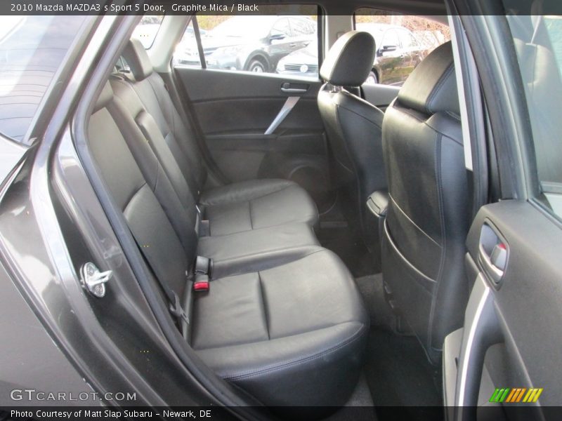 Graphite Mica / Black 2010 Mazda MAZDA3 s Sport 5 Door