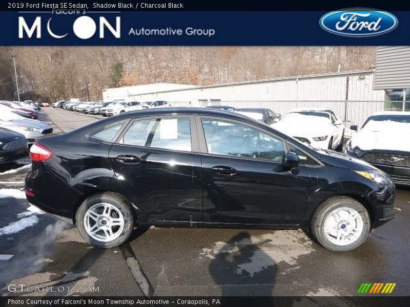 Shadow Black / Charcoal Black 2019 Ford Fiesta SE Sedan