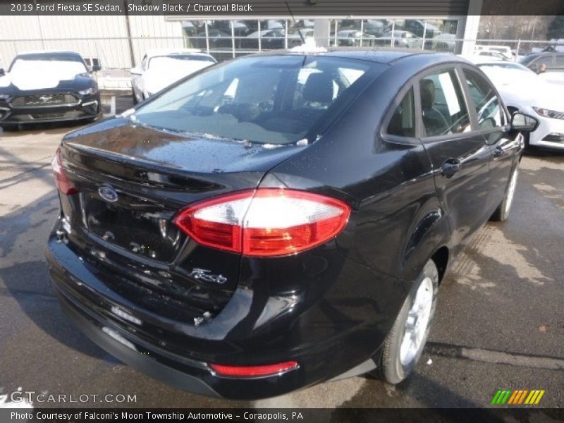 Shadow Black / Charcoal Black 2019 Ford Fiesta SE Sedan