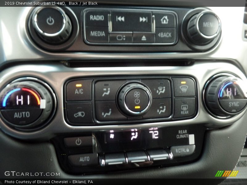 Black / Jet Black 2019 Chevrolet Suburban LS 4WD