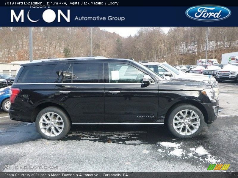 Agate Black Metallic / Ebony 2019 Ford Expedition Platinum 4x4
