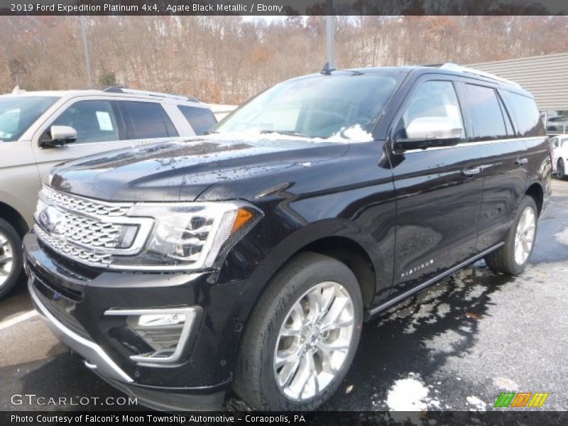 Agate Black Metallic / Ebony 2019 Ford Expedition Platinum 4x4