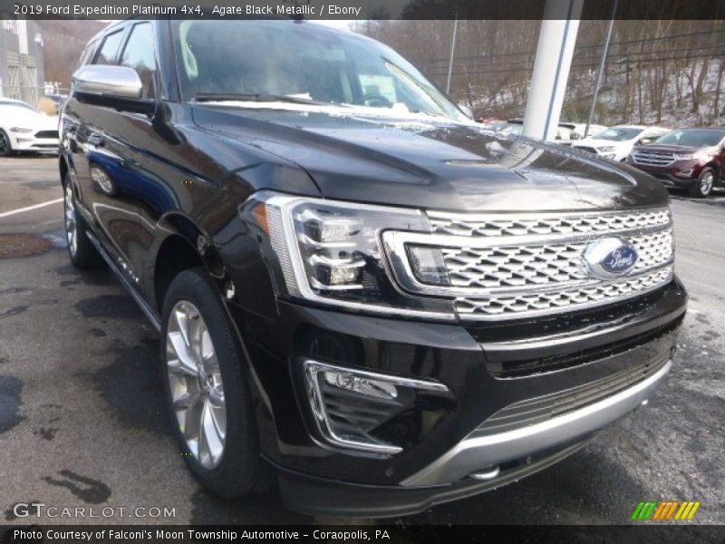 Agate Black Metallic / Ebony 2019 Ford Expedition Platinum 4x4