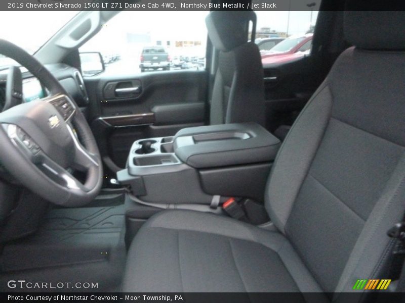 Northsky Blue Metallic / Jet Black 2019 Chevrolet Silverado 1500 LT Z71 Double Cab 4WD