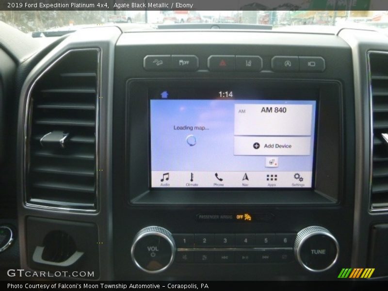 Agate Black Metallic / Ebony 2019 Ford Expedition Platinum 4x4