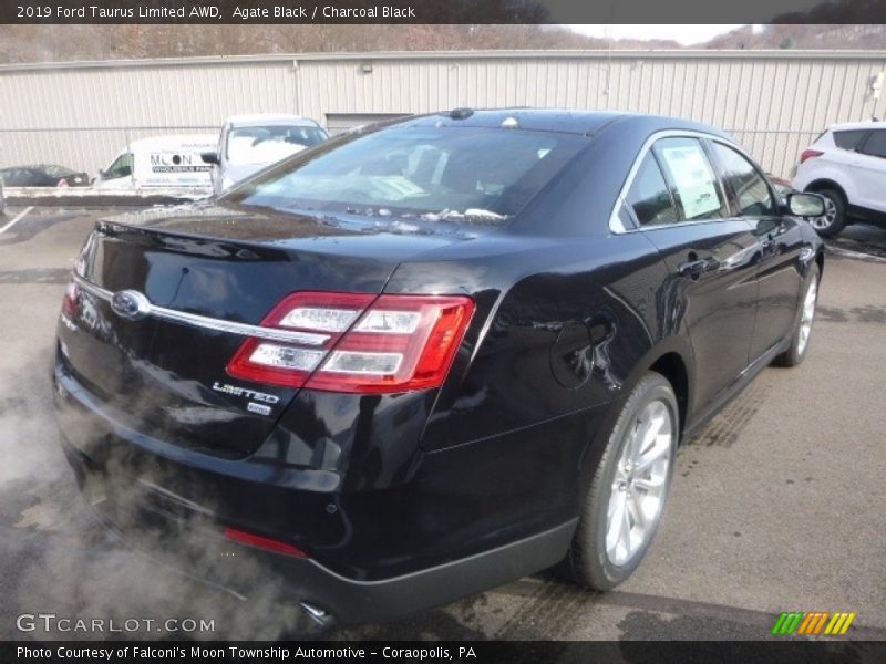 Agate Black / Charcoal Black 2019 Ford Taurus Limited AWD