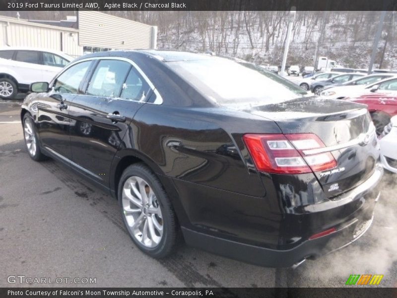 Agate Black / Charcoal Black 2019 Ford Taurus Limited AWD