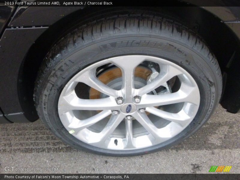 Agate Black / Charcoal Black 2019 Ford Taurus Limited AWD