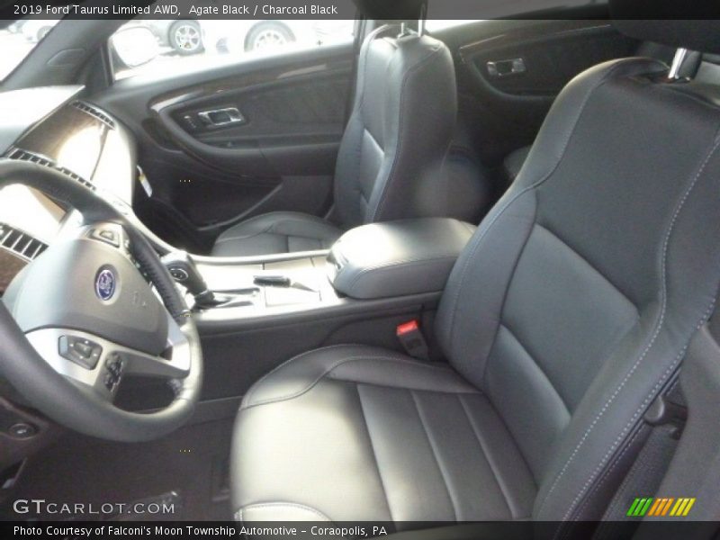 Front Seat of 2019 Taurus Limited AWD