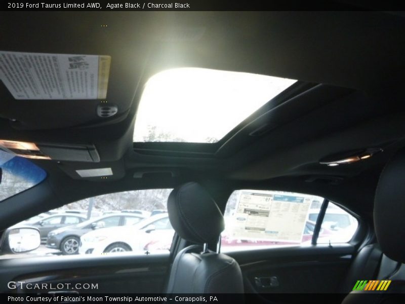 Agate Black / Charcoal Black 2019 Ford Taurus Limited AWD