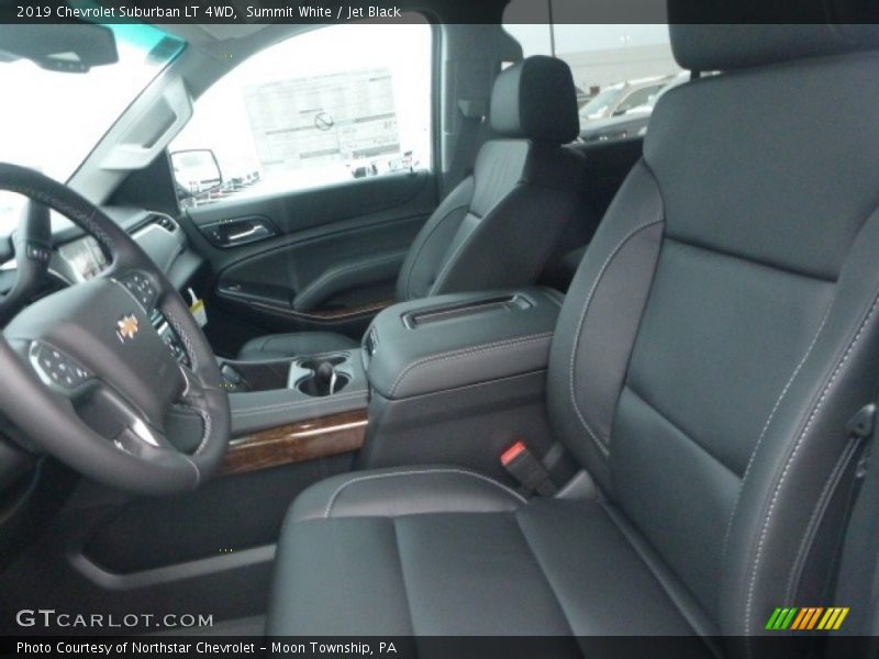 Summit White / Jet Black 2019 Chevrolet Suburban LT 4WD