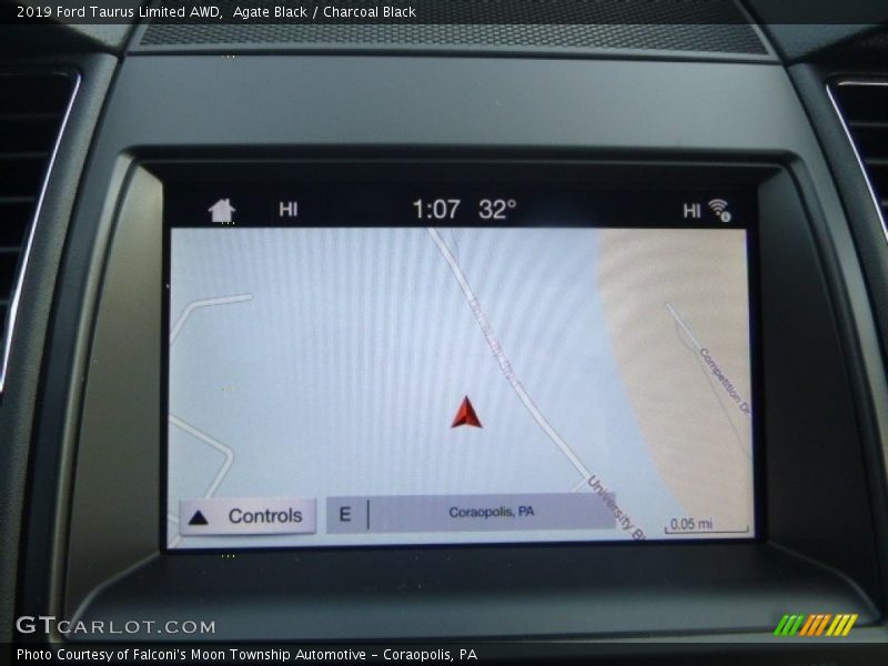 Navigation of 2019 Taurus Limited AWD