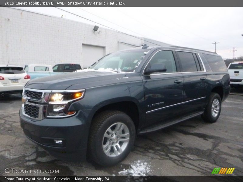 Shadow Gray Metallic / Jet Black 2019 Chevrolet Suburban LT 4WD