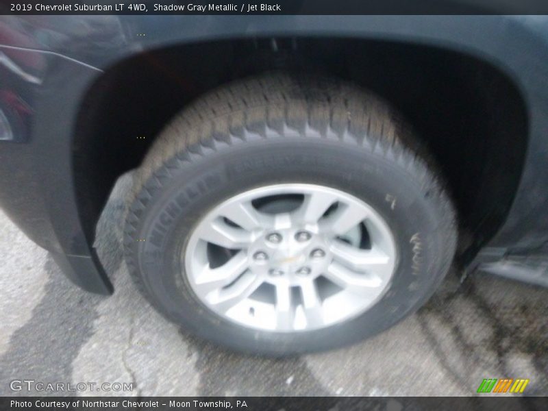 Shadow Gray Metallic / Jet Black 2019 Chevrolet Suburban LT 4WD
