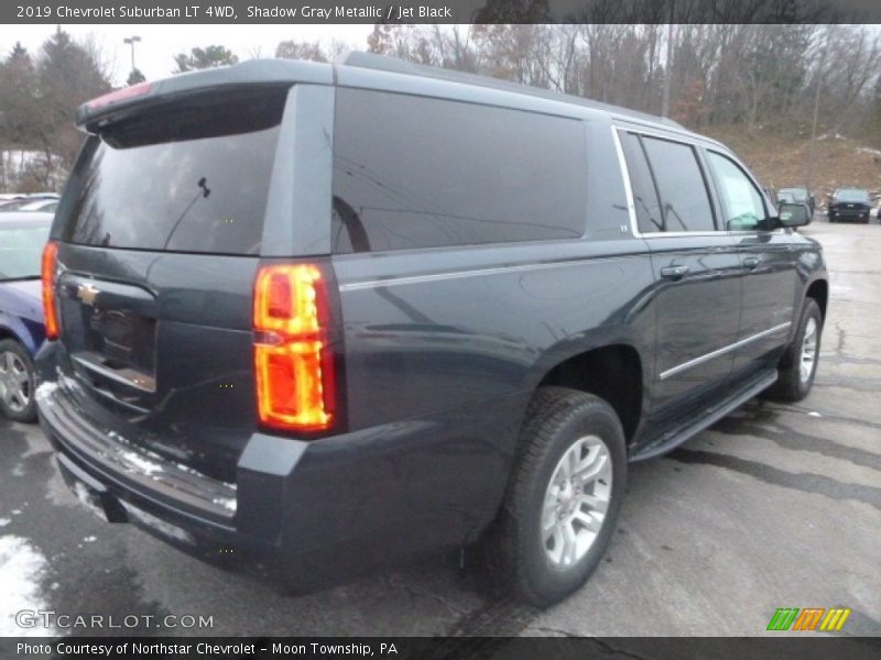 Shadow Gray Metallic / Jet Black 2019 Chevrolet Suburban LT 4WD