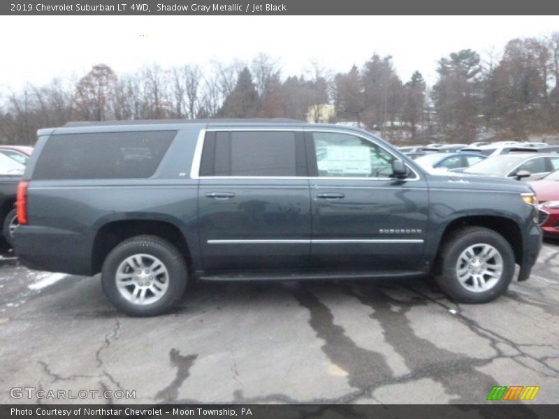 Shadow Gray Metallic / Jet Black 2019 Chevrolet Suburban LT 4WD