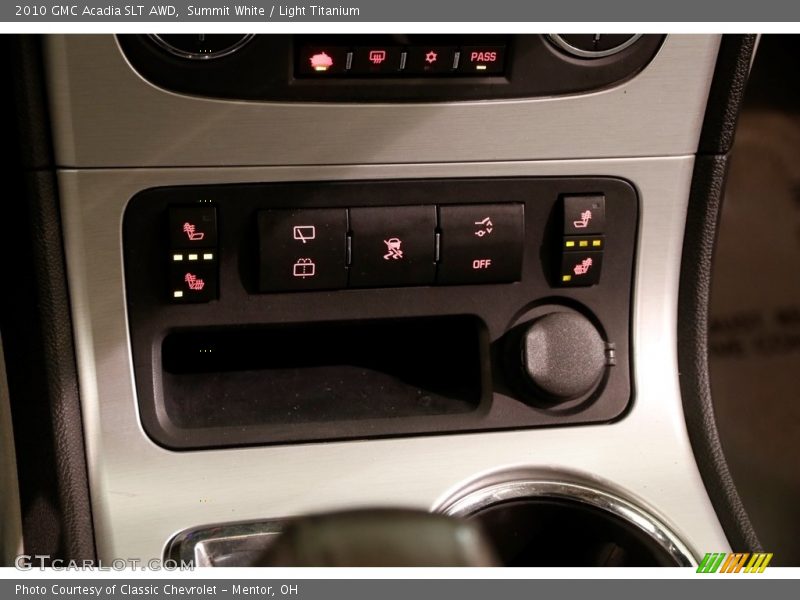 Summit White / Light Titanium 2010 GMC Acadia SLT AWD