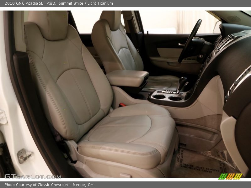 Summit White / Light Titanium 2010 GMC Acadia SLT AWD