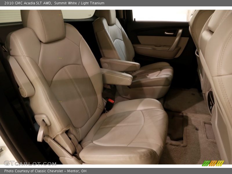 Summit White / Light Titanium 2010 GMC Acadia SLT AWD