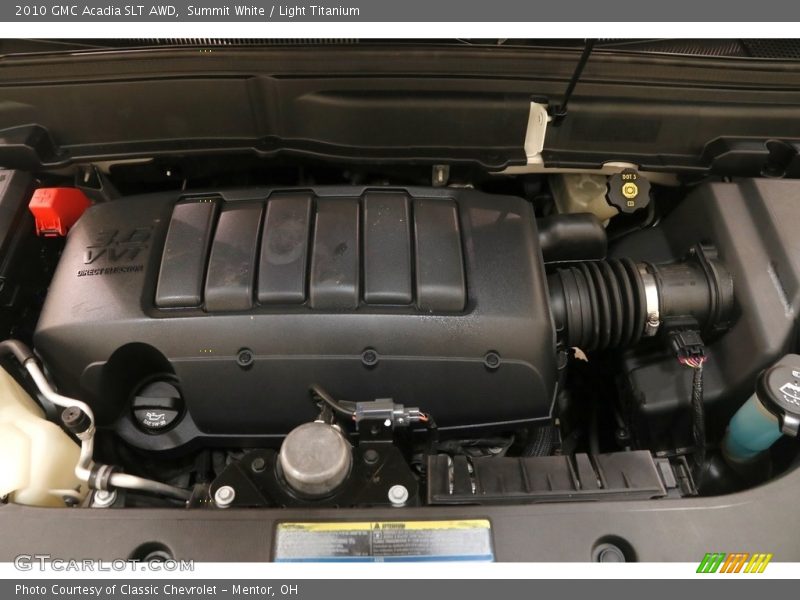 Summit White / Light Titanium 2010 GMC Acadia SLT AWD