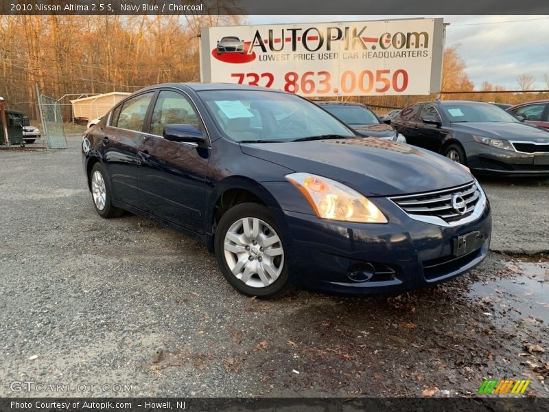 Navy Blue / Charcoal 2010 Nissan Altima 2.5 S