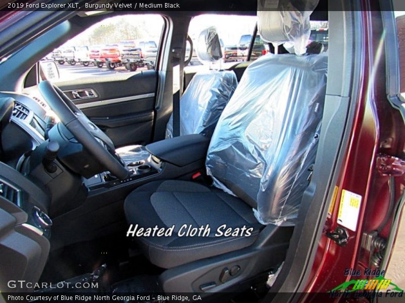 Burgundy Velvet / Medium Black 2019 Ford Explorer XLT