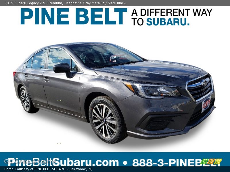 Magnetite Gray Metallic / Slate Black 2019 Subaru Legacy 2.5i Premium