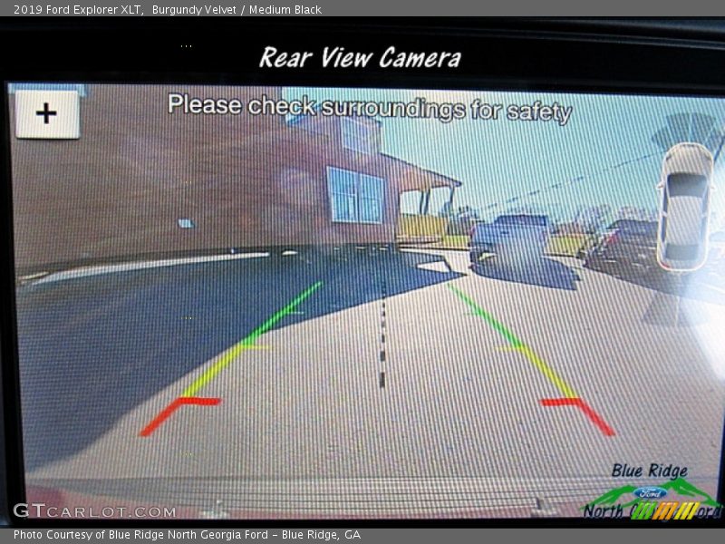 Burgundy Velvet / Medium Black 2019 Ford Explorer XLT