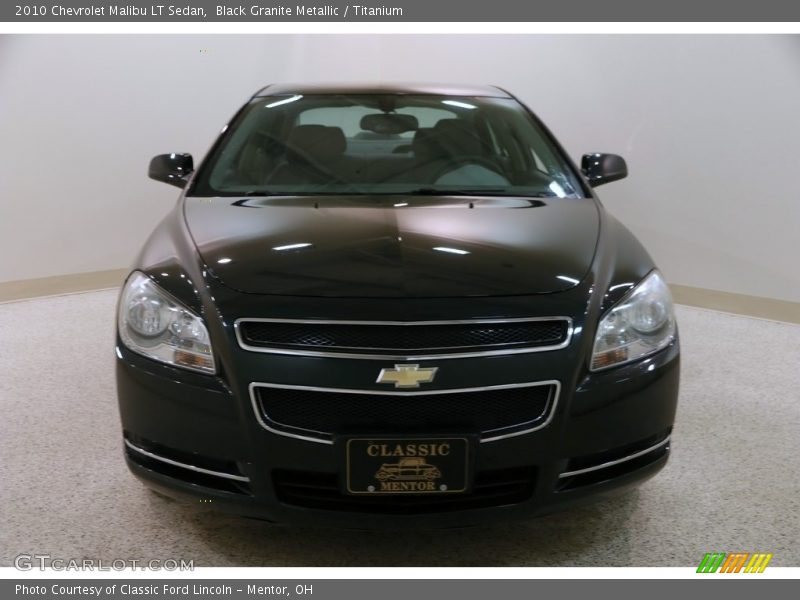 Black Granite Metallic / Titanium 2010 Chevrolet Malibu LT Sedan