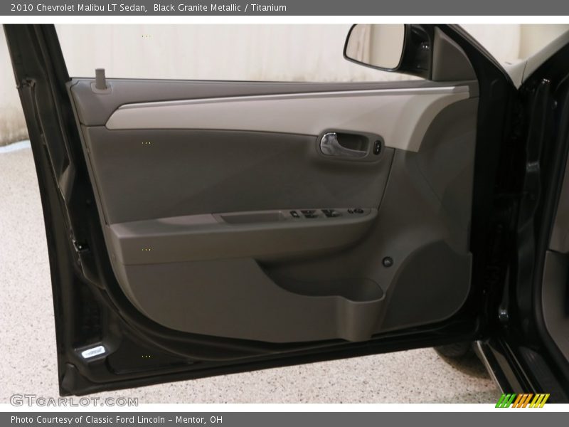 Black Granite Metallic / Titanium 2010 Chevrolet Malibu LT Sedan
