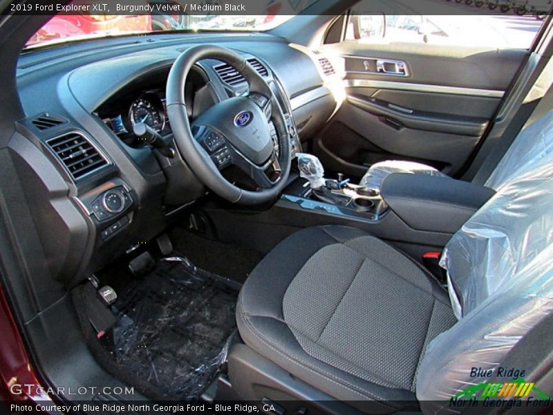 Burgundy Velvet / Medium Black 2019 Ford Explorer XLT