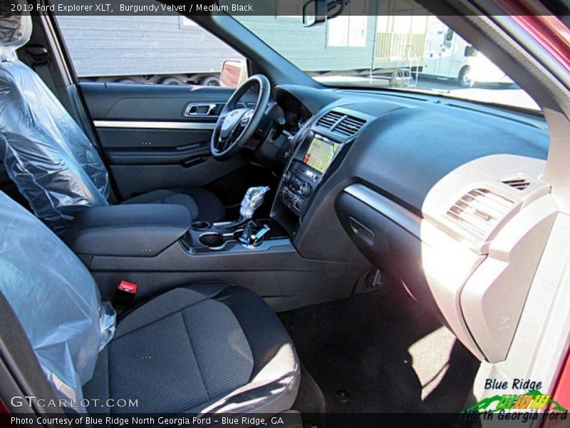 Burgundy Velvet / Medium Black 2019 Ford Explorer XLT