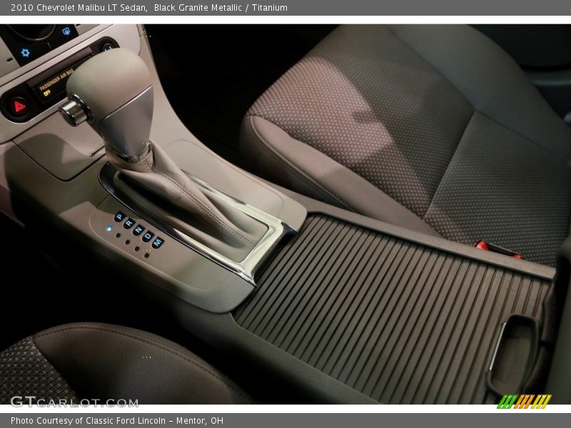 Black Granite Metallic / Titanium 2010 Chevrolet Malibu LT Sedan